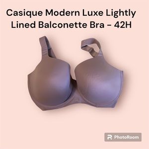 Casique Modern Luxe Lightly Lined
Balconette Bra - 42H